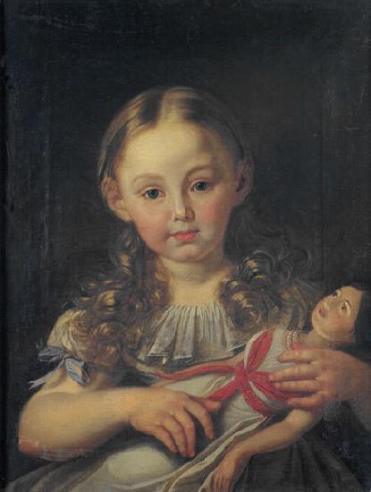  Girl with a doll,